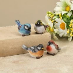 Gerson Resin Bird Figurines