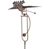 Terra Verde 62" Rocking Owl Garden Stake Birding 2 Terra Verde 62" Rocking Owl Garden Stake Birding