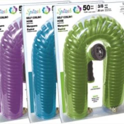 Terra Verde Watering Splash Self Coiling Hose 3/8" X 50'