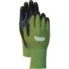 Radians Bamboo Glove With Nitrile Palm Garden Tools