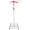 Rockin Owls Bird Boutique 52” Kinetic Cardinal Mom W Kids Stake