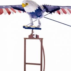 Terra Verde Giant Patriotic Eagle Garden Art