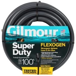 Fiskars Brand Inc. Watering Gilmour Flexogon Hose, 8-Ply (5/8 In. X 100 Ft.)