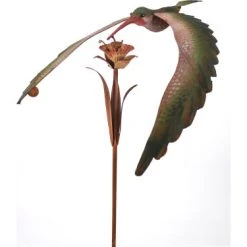 Terra Verde Birding Spinning Hummingbird Yard Stake
