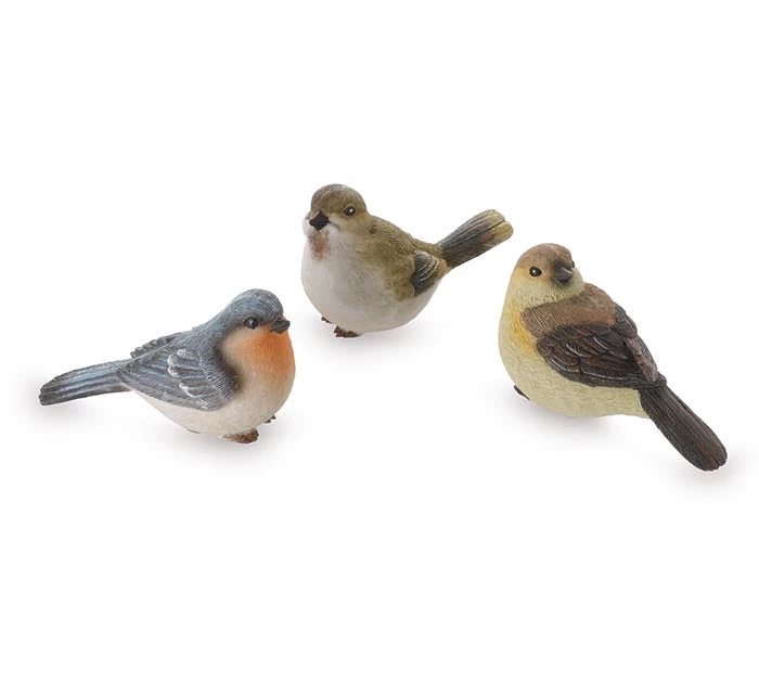 Gerson 4" Resin Birds 3 Gerson 4" Resin Birds