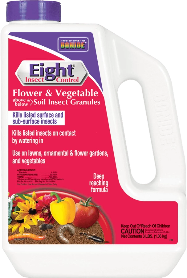 Lawn & Garden Bonide Eight Insect Control Flower & Vegetable Granules 3 Lawn & Garden Bonide Eight Insect Control Flower & Vegetable Granules