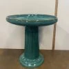 Pandy's Garden Center Turquoise Bird Bath Birding