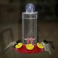 Perky Pet Window Mount Plastic Hummingbird Feeder