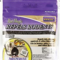 Bonide Rat Magic Rodent Repellent 12 Oz., Scent Pack Lawn & Garden