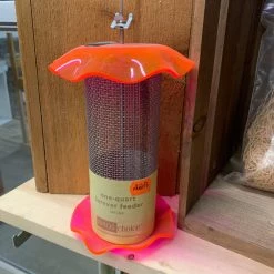 Pandy's Garden Center Neon Pink One-Quart Forever Feeder Birding