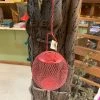 Pandy's Garden Center Burgundy Round Bird Feeder Birding