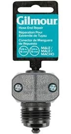 Gilmour Watering Nylon Threaded Male Hose Mender Clamp 3 Gilmour Watering Nylon Threaded Male Hose Mender Clamp