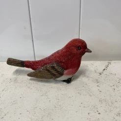 Pandy's Garden Center 4.5” Resin Holiday Bird Figurine