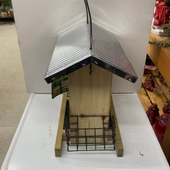 Pandy's Garden Center Bird Room Bird Feeder “Hopper Feeder” With Suit Holders