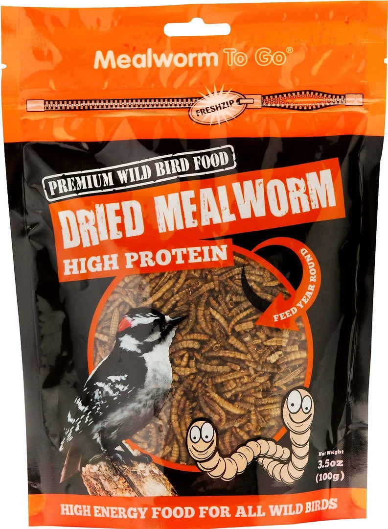 Unipet Dried Mealworms Birding 3 Unipet Dried Mealworms Birding