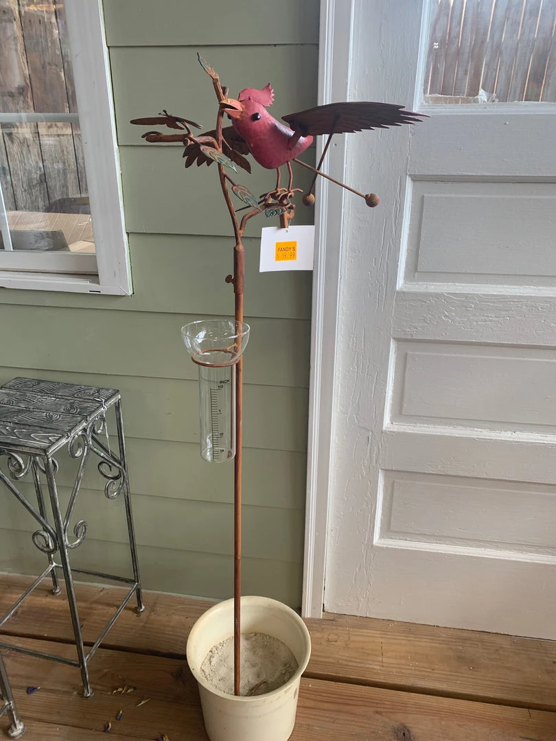 Pandy's Garden Center Perched Flying Bird Yard Sticker 3 Pandy's Garden Center Perched Flying Bird Yard Sticker