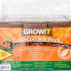 Luster Leaf Products Grow It Coco Coir Peat Bricks (3 In A Pack) Fertilizer