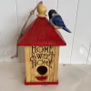 Pandy's Garden Center Home Sweet Home Wood Bird Feeder