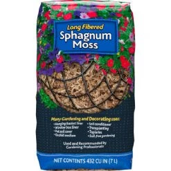 Mosser Lee Products Lawn & Garden Mosser Lee Long Fibered Sphagnum Moss (432 Cu. In.)