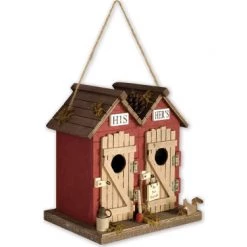 Sunset Vista Outhouse Birdhouse