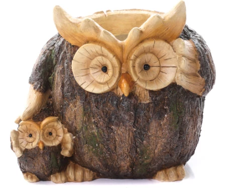Terra Verde Owl Planter Birding 3 Terra Verde Owl Planter Birding