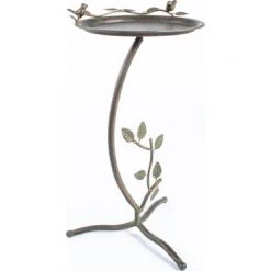 Terra Verde Bird Baths 29”H Vine Metal Birdpath